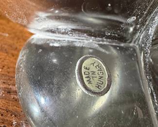 Glass Double Cruet Set second image