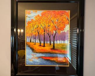 David Najar Autumn River Limited Edition Print
