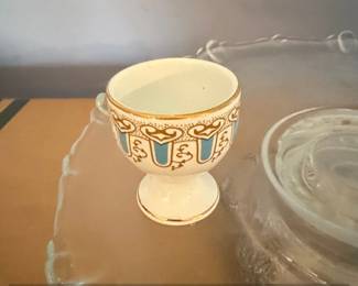 Stonier Co Ltd Liverpool Wisteria Pattern Egg Cup