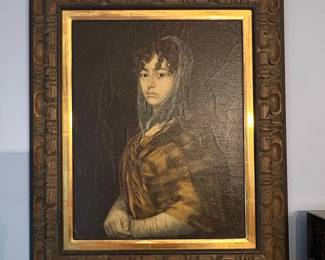 Portrait of a Young Woman by Lieberman