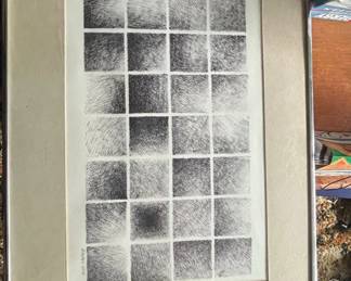 Abstract Grid Drawing