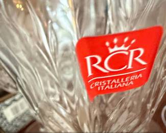 RCR Cristalleria Italiana Melodia Crystal Wine Glasses second image