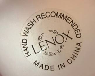 Lenox Frosted Pink Tulip Shaped Bowl second image