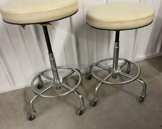 Rolling Shop Stools