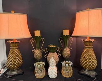 Pineapple Decor  Lamps