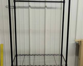 Rolling Clothes Rack