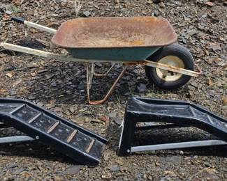 Car Ramps  Wheelbarrow