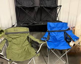 Four Camping Chairs
