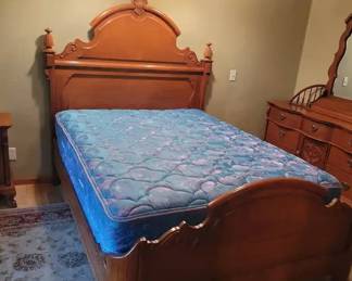 Queen Bed by Lexington with Mattress