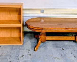 Bookshelf  Oak Coffee Table