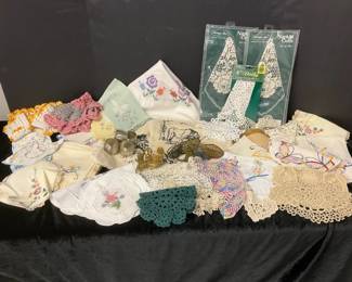 Doilies, Napkins, Table Runners  More