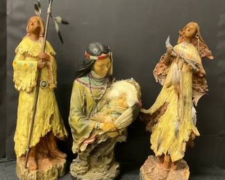 Vintage Brinnco Native American Maiden with Papoose  More