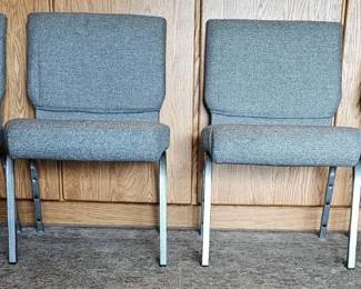 Four Stackable Chairs