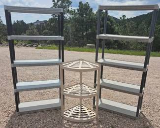 Plastic Shelving Units