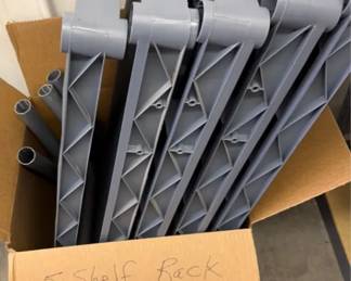 Plastic 5 Shelf Storage Rack