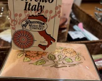 San Francisco music box company Italy
