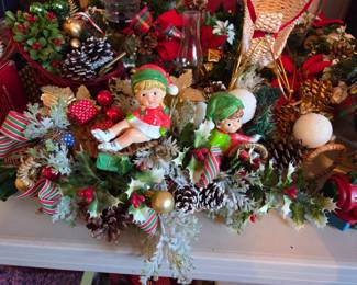 Cute vintage centerpiece figurines