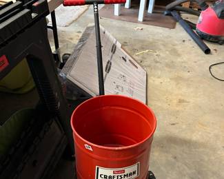 #125 Garage Metal Craftsman Spreader $ 25.00