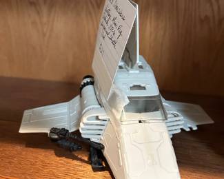 #173 toy den 1983 Star wars Vintage Mini Tig Vehickle ISP 6 imperial shuttle pad $ 27.00
