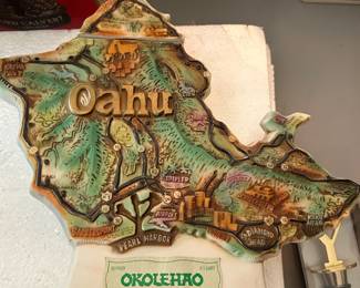 #202 MISC KIT Okolehao Oahu Produceda dn bottled by Hawaiian Distillers Honolulu Hawaii sealed $ 30.00