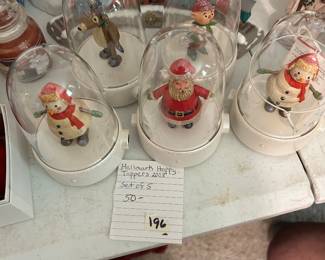 #196 Misc. - Mstr Hallmark happy Tappers - set of 5 Wireless Hooks together $ 50.00