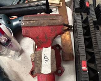 #123 Garage Sears Bench Vise 3-1/2 $ 40.00