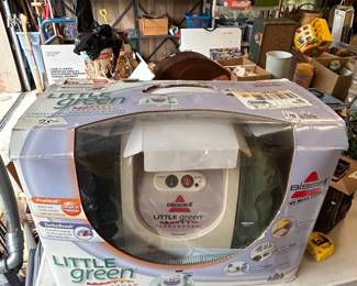 #118 Garage Bissel Little Green TurboBrush $ 75.00