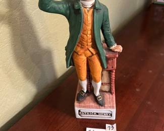 #73 Decanter's McCormick Patrick Henry Bourbon Decanter - Sealed $ 30.00