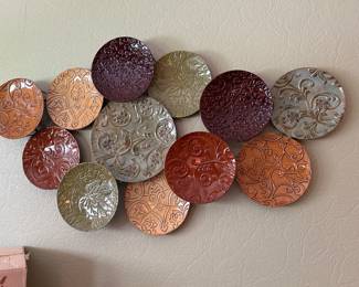 #204 misc. kit 44 inch long metal 12 plates decro $ 30.00