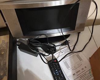 #151 Misc. - BD1 AudioVox PVS21090 9" LCD TV with DVD/CD Player w/manual and remote $ 25.00