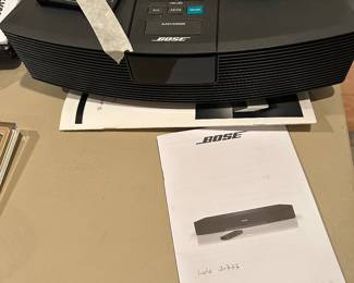 #59 Misc - Den Bose AM/FM/AUX Radio w/remote $ 75.00