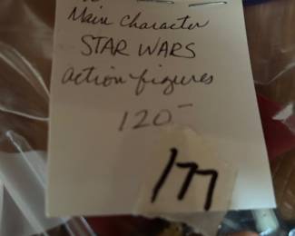 #177 toy den 40 Main Character STAR Warts action Figures $ 120.00