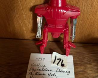 #176 toy den 1979 Vintage Maxinellian Disney the Black Hole Mego Drord robot $ 25.00