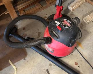 #110 Garage Craftsman 2.5 HP Shop Vac $ 35.00