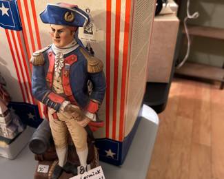 #81 Decanter's McCormick John Paul Jones Bourbon Decanter unsealed w/box $ 30.00