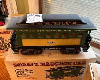 #78 Decanter's Jim Beam Passenger Car Decanter - Sealed w/Box $ 50.00