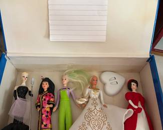 #194 Misc. - Mstr Set of 5 Barbie ornaments $ 20.00