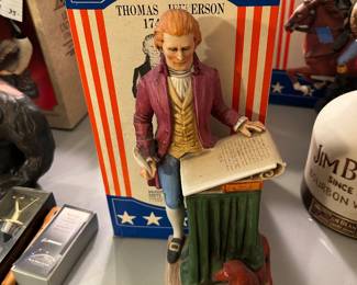 #98 Decanter's McCormick Thomas Jefferson Decanter unsealed w/box $ 40.00