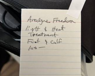 #205 Anodyne freedom 300 Light and heat preatment foot and calf $ 100.00
