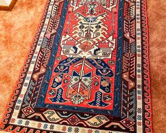 Handmade Turkish wool rug!