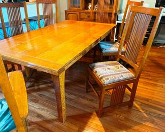 Same dining table just different view
