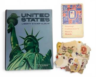 United States Circulated Stamps Album