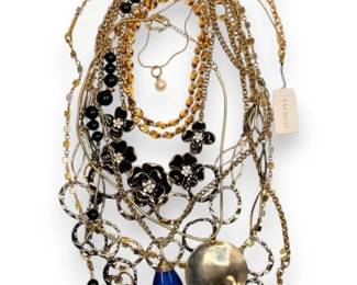 GoldToned Costume Jewelry Napier, Talbots, Etienne Aigner, More