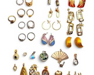 Earrings, Rings, Pendants