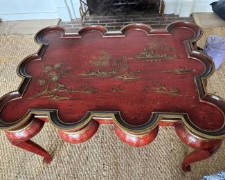 Chinese decorated table