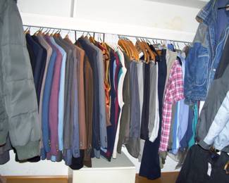 mens suits - coats l/xl - pants 38/32