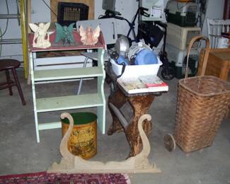 vtg boy scout box - vtg furniture