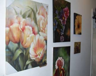 new floral artwork