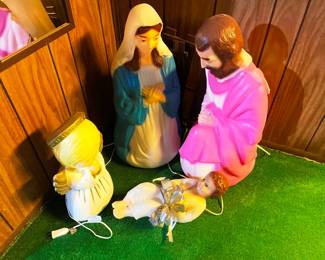 Blow Mold Christmas