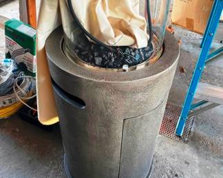 propane patio flame with cover